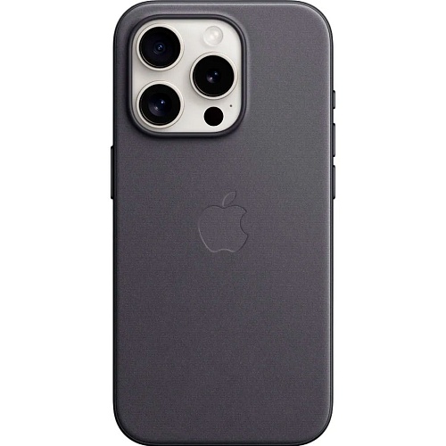 Чохол FineWoven Case with MagSafe для Apple iPhone 15 Pro Black AAA - придбати в Дніпрі, Україні: ціна, характеристики | інтернет-магазин TOUCH