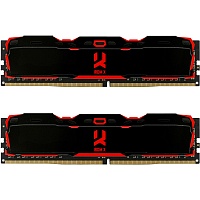 Модуль памяти DDR4 Goodram Iridium X 2x8GB 3200MHz Black (IR-X3200D464L16SA/16GDC) Модуль памяти DDR4 Goodram Iridium X 2x8GB 3200MHz Black (IR-X3200D464L16SA/16GDC)