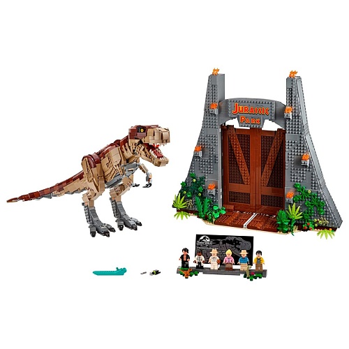 Конструктор LEGO Jurassic World Ярость Ти-Рекса (75936)