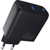 Мережевий зарядний пристрій Proove Silicone Power 45W USB-C/USB-A Black (WCSP45110001) - придбати в Дніпрі, Україні: ціна, характеристики | інтернет-магазин TOUCH Мережевий зарядний пристрій Proove Silicone Power 45W USB-C/USB-A Black (WCSP45110001) - придбати в Дніпрі, Україні: ціна, характеристики | інтернет-магазин TOUCH