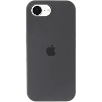 Чехол Silicone Case для Apple iPhone 16e Dark Gray AA Чехол Silicone Case для Apple iPhone 16e Dark Gray AA