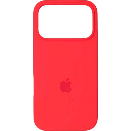 Чехол Silicone Case для Apple iPhone 17 Pro Max Red AA