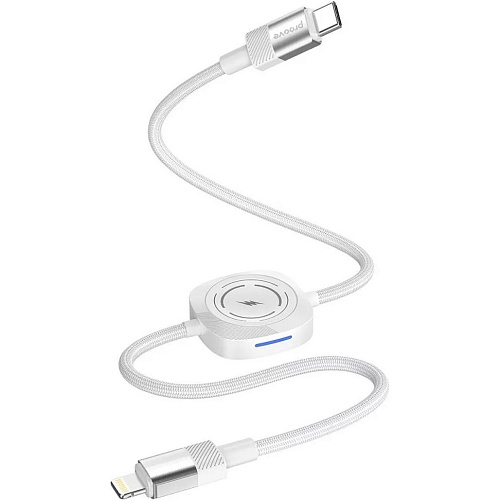 Кабель Proove Multi Charging USB-C to Lightning 27W White (CCMT27004101)