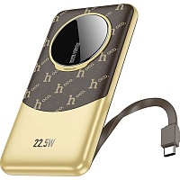 Внешний аккумулятор Hoco Q29 Nobility USB-C 10000mAh 22.5W Brown