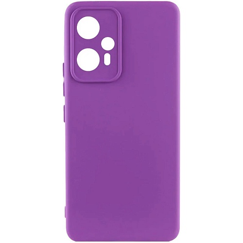 Чехол Epic Lakshmi Full Camera Silicone Cover для Poco F5 / Redmi Note 12 Turbo Purple Чехол Epic Lakshmi Full Camera Silicone Cover для Poco F5 / Redmi Note 12 Turbo Purple