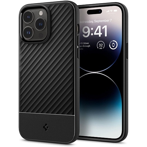 Чехол Spigen Core Armor для Apple iPhone 14 Pro Max Matte Black (ACS04634)