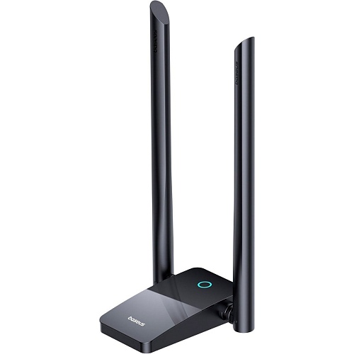 Wi-Fi адаптер Baseus FastJoy Series 1300Mbps Cluster Black (B01317600111-05) - придбати в Дніпрі, Україні: ціна, характеристики | інтернет-магазин TOUCH
