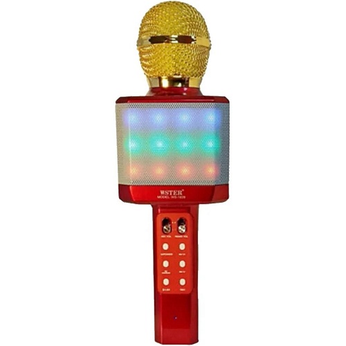 Мікрофон з караоке WSTER WS-1828 Red - придбати в Дніпрі, Україні: ціна, характеристики | інтернет-магазин TOUCH
