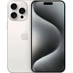 Смартфон Apple iPhone 15 Pro Max 1TB eSIM White Titanium (MU6G3)