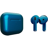 Наушники Apple AirPods 4 Metallik Blue Gloss (MXP63)