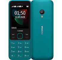 Мобильный телефон Nokia 150 (2020) Dual Sim Cyan (16GMNE01A04) UA-UCRF Мобильный телефон Nokia 150 (2020) Dual Sim Cyan (16GMNE01A04) UA-UCRF
