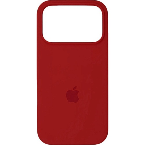 Чехол Silicone Case для Apple iPhone 17 Pro Max Berry Red AA