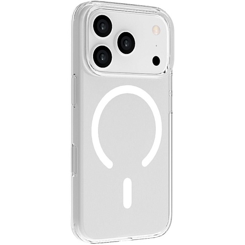 Чехол iLera GhostCase Camera Button with MagSafe для Apple iPhone 17 Pro Max Transparent (iLGCAClCaBk17PrMx)