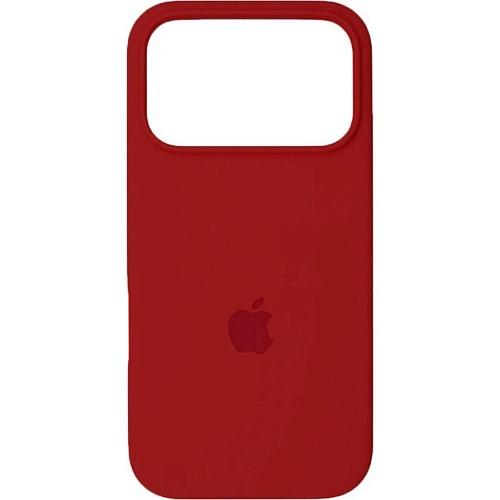 Чехол Silicone Case для Apple iPhone 17 Pro Berry Red AA