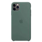 Чехол Silicone Case для Apple iPhone 11 Pro Max (Pine Green) ААА