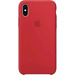 Чехол Silicone Case для Apple iPhone X/Xs Red AAA