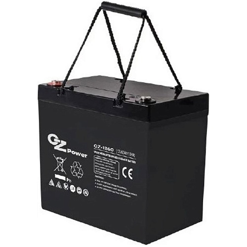 Аккумулятор OZ Power OZ12V060 AGM 12V (12V/60Ah/720Wh)