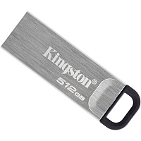 USB флеш-накопичувач Kingston DataTraveler Kyson 512GB USB-A 3.2 Silver/Black (DTKN/512GB) - придбати в Дніпрі, Україні: ціна, характеристики | інтернет-магазин TOUCH USB флеш-накопичувач Kingston DataTraveler Kyson 512GB USB-A 3.2 Silver/Black (DTKN/512GB) - придбати в Дніпрі, Україні: ціна, характеристики | інтернет-магазин TOUCH
