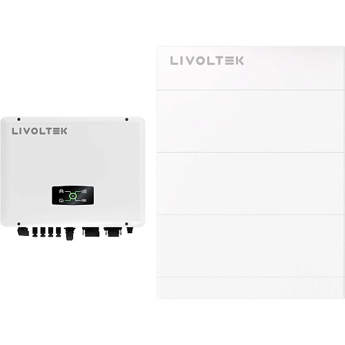 Гибридный солнечный инвертор Livoltek HP3-15KD1 + АКБ 4 x Livoltek BHF-S20 20500Wh