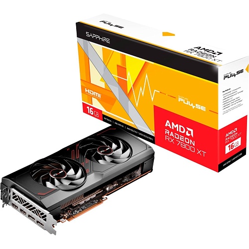 Відеокарта Sapphire Radeon RX 7800 XT Pulse 16GB (11330-02-20G) UA - придбати в Дніпрі, Україні: ціна, характеристики | інтернет-магазин TOUCH