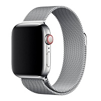 ≡ Ремінець Milanese Loop Magnetic Band для Apple Watch 42/44/45/46mm Silver - придбати в Дніпрі, Харкові, Одессі, Запоріжжі