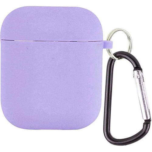 Чехол Silicone Case + Carabine для Apple AirPods Dasheen