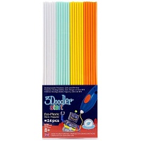 Набор стержней для 3D-ручки 3Doodler Start Mix 24 шт (белый, мятный, желтый, оранжевый) Набор стержней для 3D-ручки 3Doodler Start Mix 24 шт (белый, мятный, желтый, оранжевый)