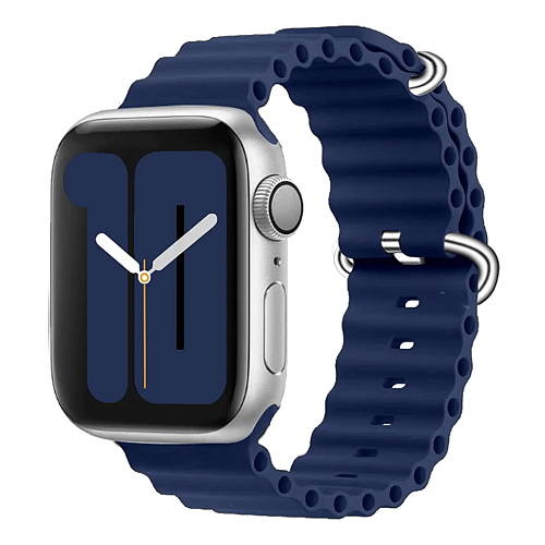Ремінець Ocean Band для Apple Watch 42/44/45/46/49mm Blue Cobalt - придбати в Дніпрі, Україні: ціна, характеристики | інтернет-магазин TOUCH