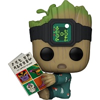 Фигурка Funko Pop! I am Groot: Грут с книгой (70651)