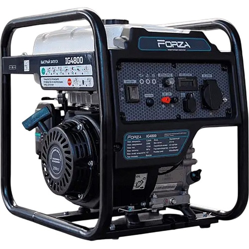 Інверторний бензиновий генератор FORZA IG4800 - придбати в Дніпрі, Україні: ціна, характеристики | інтернет-магазин TOUCH