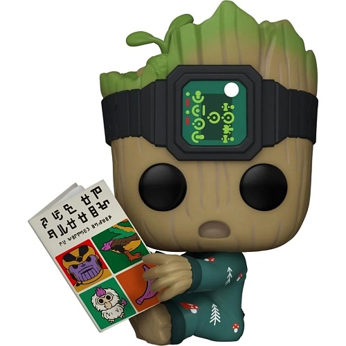 Фигурка Funko Pop! I am Groot: Грут с книгой (70651)