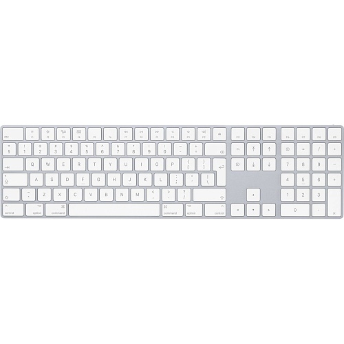 Клавиатура Apple Magic Keyboard with Numeric Keypad White (MQ052) OEM