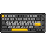 Клавіатура Ajazz AK820 MAX Magnetic Switch Black/Gray/Yellow RGB (AK820MAX-WM-BGY)