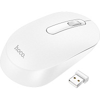 Мышь Hoco GM14 Platinum Wireless White (757876) Мышь Hoco GM14 Platinum Wireless White (757876)