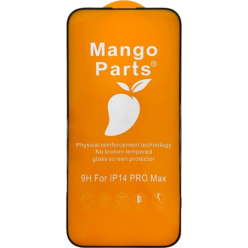 Захисне скло Mango 9D Full Cover Tempered Glass для Apple iPhone 14 Pro Max (Black) - придбати в Дніпрі, Україні: ціна, характеристики | інтернет-магазин TOUCH
