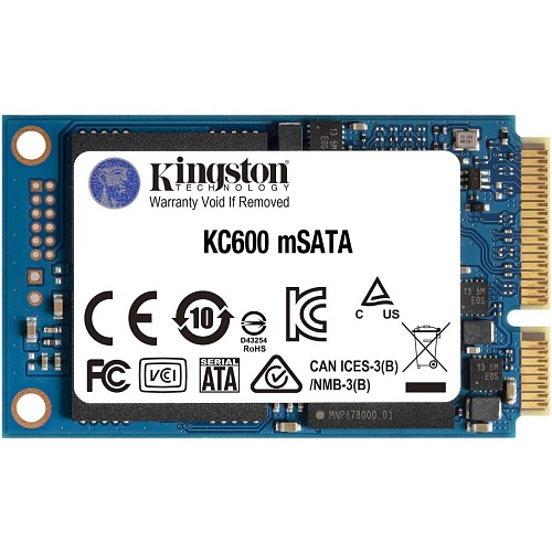SSD накопитель Kingston KC600 512GB (SKC600MS/512G)