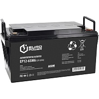Акумулятор Europower AGM 12V (12V/65Ah/780Wh) (EP12-65M6) - придбати в Дніпрі, Україні: ціна, характеристики | інтернет-магазин TOUCH