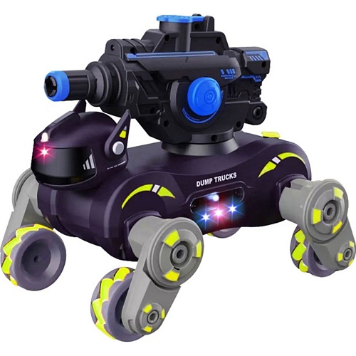 Радіокерований робот JJRC Q187-B Light Spray Stunt Robot Dog Grey/Green - придбати в Дніпрі, Україні: ціна, характеристики | інтернет-магазин TOUCH