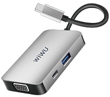 USB-хаб WiWU Alpha 513HVP (Gray) USB-хаб WiWU Alpha 513HVP (Gray)