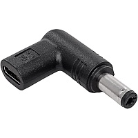 Переходник PRC USB-C to DC Adapter YX-05 PD19 5V 5.5x2.1мм Black Переходник PRC USB-C to DC Adapter YX-05 PD19 5V 5.5x2.1мм Black