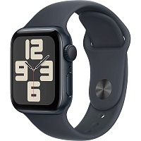 Смарт-часы Apple Watch SE 2 40mm Midnight Aluminum Case with Midnight Sport Band S/M (MXE73)