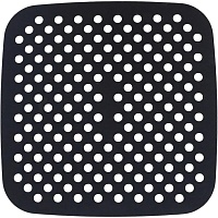 Силиконовый коврик для аэрогриля DK Silicone baking mat 21.5х21.5 см Black