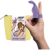 Вибратор на палец Feelztoys Magic Finger Vibrator Purple (SO4435) 