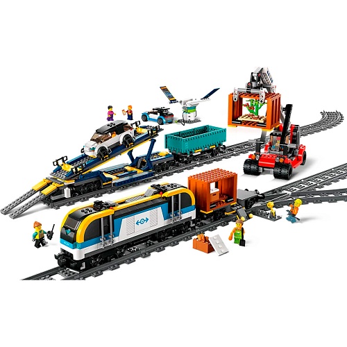 Конструктор LEGO City Товарний потяг (60336) - придбати в Дніпрі, Україні: ціна, характеристики | інтернет-магазин TOUCH