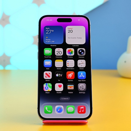 Смартфон Apple iPhone 14 Pro 128GB Deep Purple (MQ0G3) Б/У