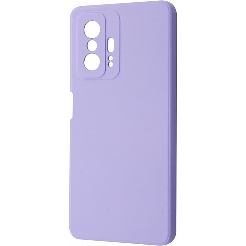Чехол Wave Silicone Cover для Xiaomi 11T/ 11T Pro (Light Purple)