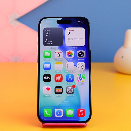 Смартфон Apple iPhone 15 Pro 256GB Blue Titanium (MTV63) Б/У