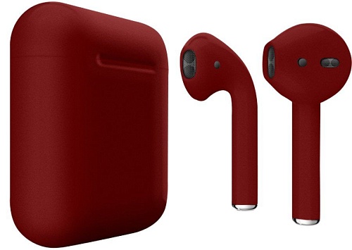 Навушники Apple AirPods 2 Cherry Matte (MV7N2) - придбати в Дніпрі, Україні: ціна, характеристики | інтернет-магазин TOUCH