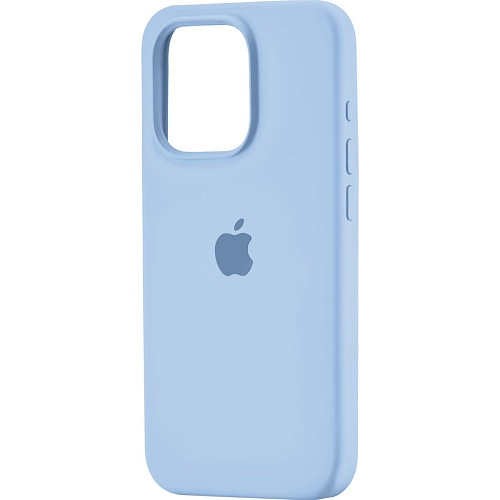 Чехол Silicone Case для Apple iPhone 16 Pro Lilac Blue AA