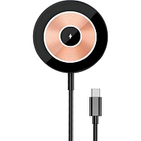 Беспроводное зарядное устройство WiWU Wi-W007 Strong Magnetic Adsorption with MagSafe Grey (6976195091571) Беспроводное зарядное устройство WiWU Wi-W007 Strong Magnetic Adsorption with MagSafe Grey (6976195091571)